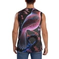 thumbnail image 4 of Pofeuu Bird6 Print Men's Muscle T-Shirt, Sleeveless, Muscle Tank, Classic Muscle Tee Top For Men Casual Sleeveless Muscle T-Shirt Trendy Clothes-Medium, 4 of 7
