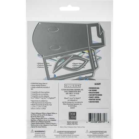 UPC: 0630454257318 | Sizzix Thinlits Die Set 6PK Reindeer Bag by Jordan Caderao