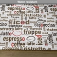 thumbnail image 6 of Ambesonne Digital Place Mats Set of 4, Coffee Words Cafe Shop, Standard Size, Dark Brown Caramel, 6 of 6