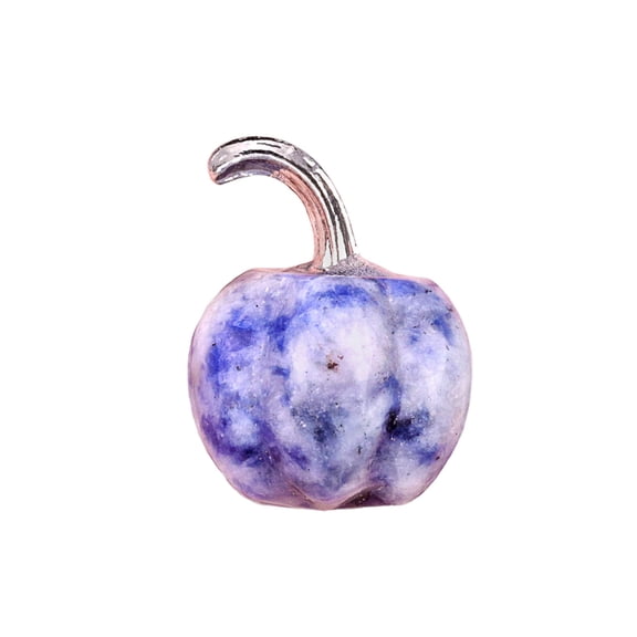 YIKA Halloween Decoration Mini Pumpkin Amethyst Agate Jewelry Thanksgiving Halloween Miniature Scenes Personalized Home Decor Halloween Ornaments