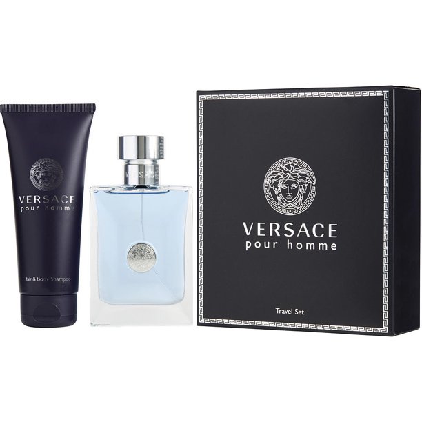 Versace Versace Pour Homme Cologne Gift Set for Men, 2 Pieces