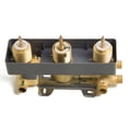 thumbnail image 5 of Alfi Brand Ab2901 Concealed 3-Way Thermostatic Valve Shower Mixer - Chrome, 5 of 7