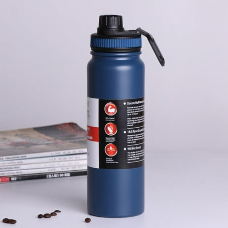 

600ml/800ml/1000ml Stainless Steel Thermal Water Bottle Vacuum Flask Travel Fitness Thermo Water Bottle Coffee Insulated Cup Mug