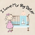 thumbnail image 2 of CafePress - Little Brother Big Sister Matching Shirts Tote Bag - Unisex Canvas Tote Bag, Beige, 1-Piece, 2 of 7