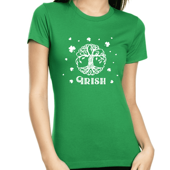 St Patricks Day Shirt Women St Patricks Day Shirt Women Irish Roots Irish Shirt Shamrock Cute Irish Shirt