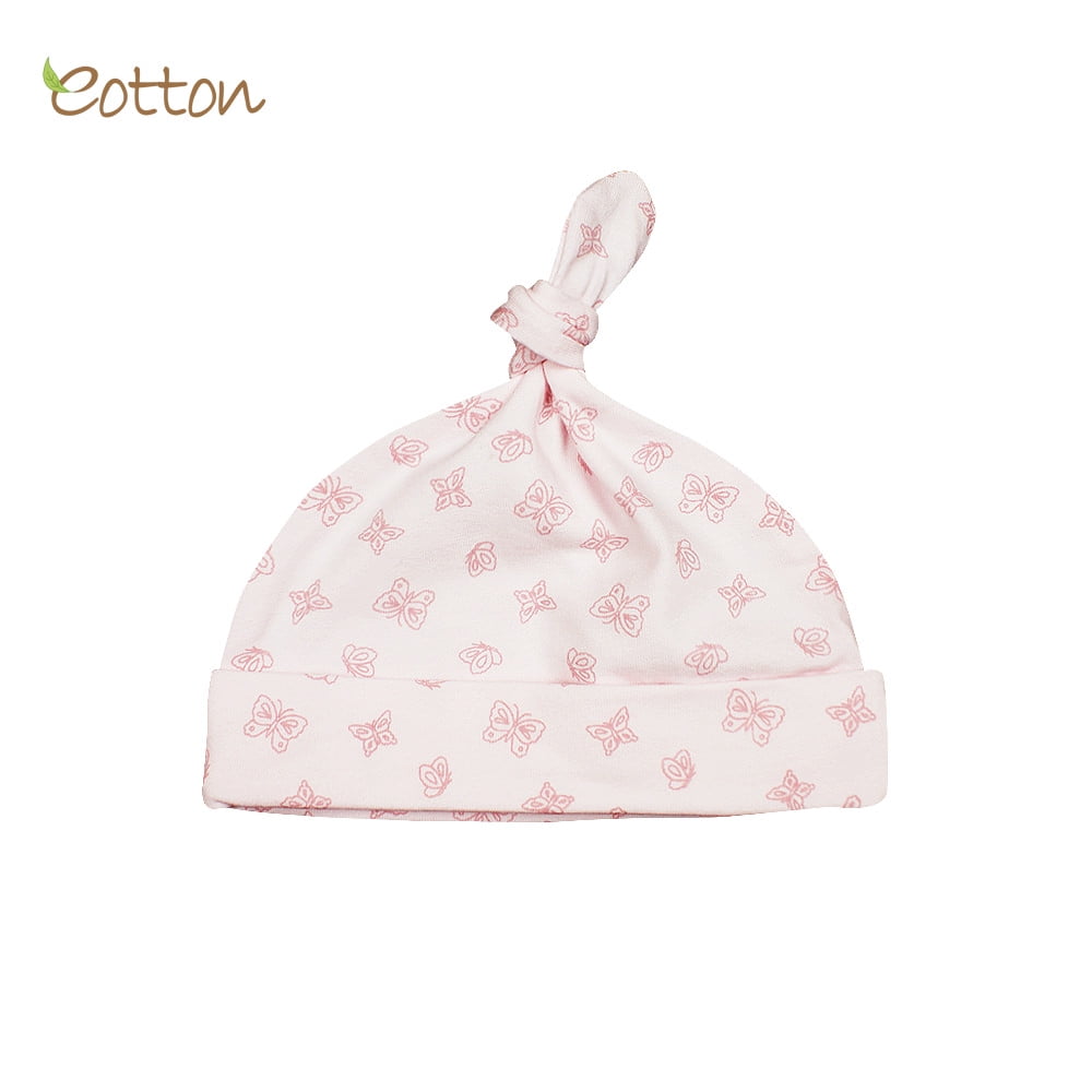 top knot baby beanie