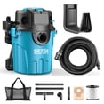 thumbnail image 1 of Aspiradora de taller de pared Seesii de 6.6 galones 5.5 Peak HP, 1 of 9