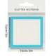 thumbnail image 3 of Bloc de notas autoadhesivo transparente con purpurina | Notas adhesivas pequeñas y bonitas para listas de tareas, recordatorios, estudio y oficina | Papelería decorativa reposicionable y sin sangrado, 3 of 3