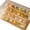Yellow, variant on Sturdy Acrylic Showcase Dustproof Display Box For Collectibles Clear Storage Cabinet For Models And Trinkets Storage