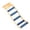 Blue, variant on Wooden Bird Ladder for Cage, Pet Bird Climbing Bridge Exercise Stand, Chewing Toy and Perch, Natural Wood Bird Cage Accessories for Small Birds (11. Inch)