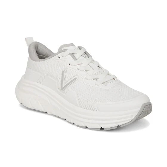 Vionic Women's Walker, White, 9, Medium