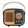 thumbnail image 1 of Altavoz Bluetooth Aresrora Mini Radio de estilo retro vintage, 1 of 7