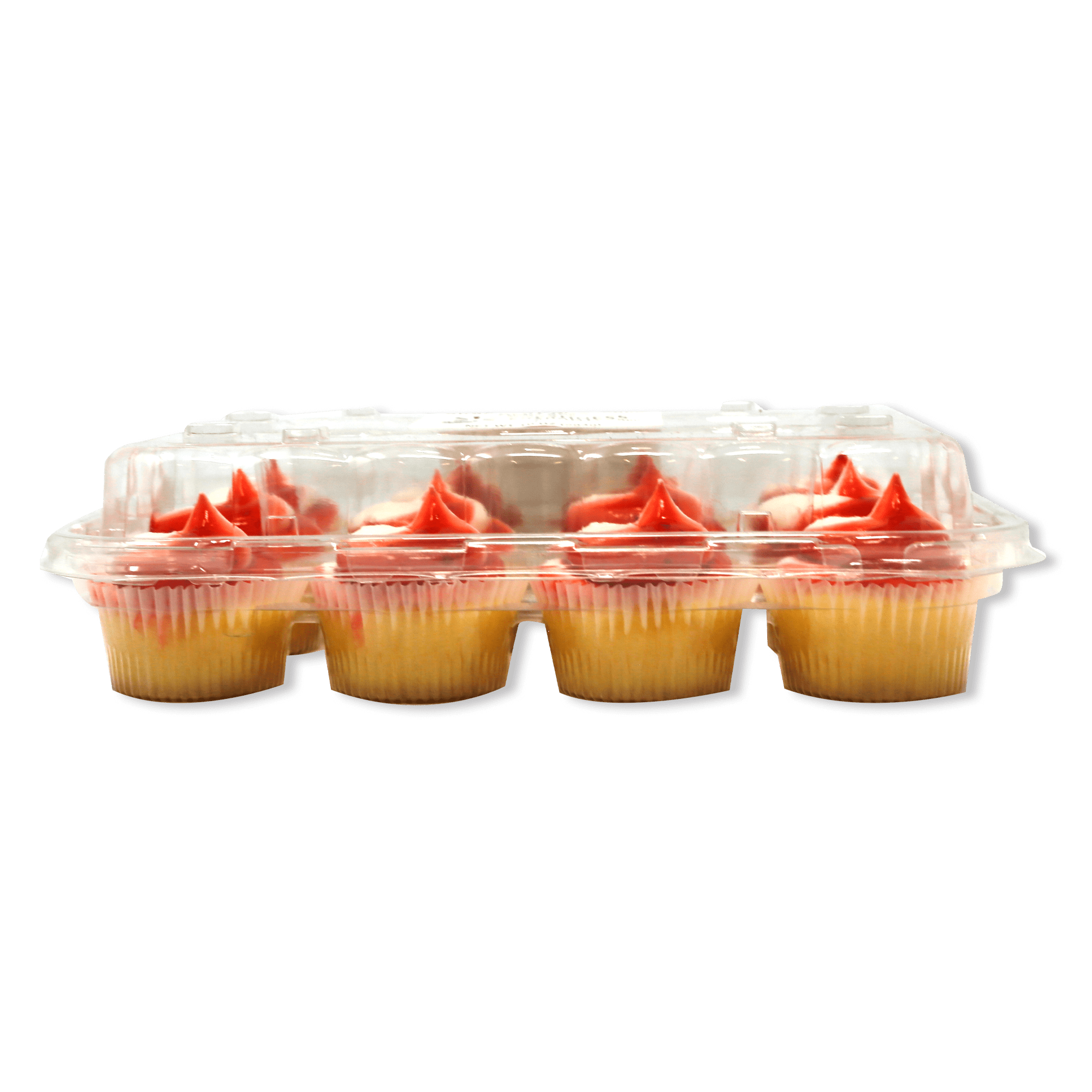Freshness Guaranteed Strawberry Shortcake Mini Cupcakes with Strawberry and Vanilla Icing, 10 oz, 12 Count