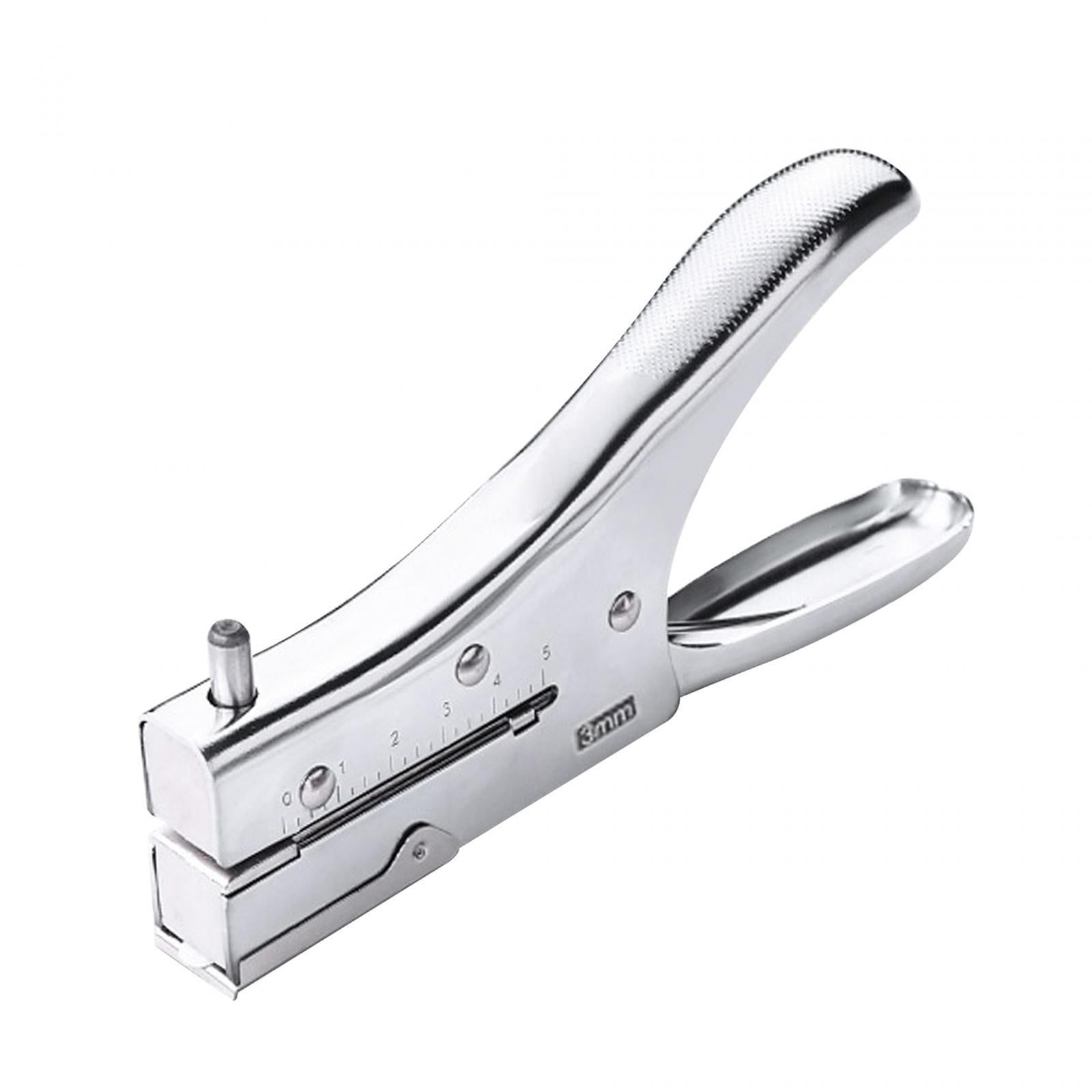 Threns Single Hole Punch 3/8inch Heavy Duty Hole Puncher Portable Paper  Punch Handheld Long Hole Punch Metal Hole Punch Tool for Paper Cards  Plastic Cardboard 