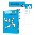 thumbnail image 1 of Cartas de entrenamiento ELAORY con rodillo de espuma, 62 ejercicios, tamaño grande, 1 of 6