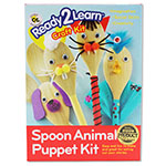 Ready2Learn™ Spoon Animal Puppet Craft Kit