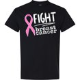thumbnail image 3 of Inktastic Fight Breast Cancer Pink Ribbon T-Shirt, 3 of 5