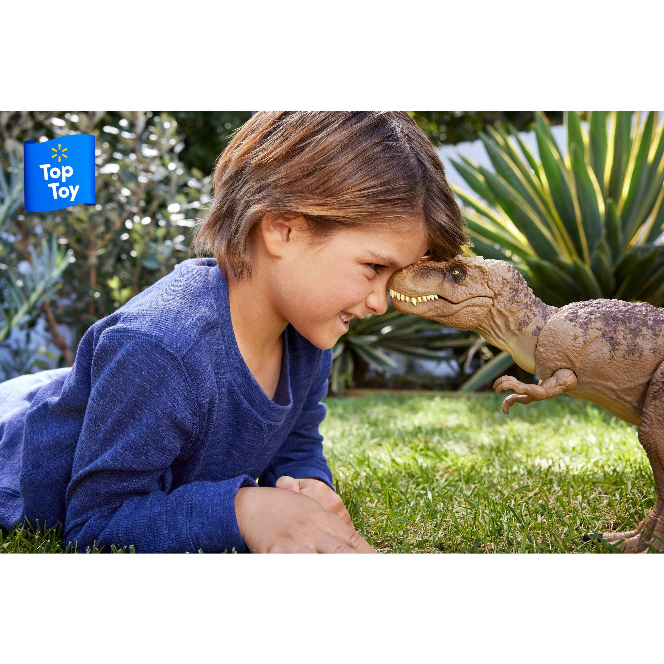 Jurassic World Chaos Theory AllOut Attack Tyrannosaurus Rex Dinosaur Action Figure Toy  (图3)
