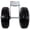 Black + PU#34, variant on 10 in Dual Flat Free Wheels Swivel Caster 660LBS Load Capacity PU Casters for Carts and Dollies Black