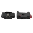 thumbnail image 1 of ANGGREK Photography Accessory,Quick Release Plate,Aluminium Alloy Black Monitor Quick Release Plate 1/4 Inch Screw Fixed Mount Universal Photography Accessory, 1 of 8