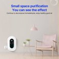thumbnail image 2 of 2-IN-1 Air Purifier and Ozone Sterilizer for Home with Timer Digital Touch Screen APP Control Ionizer Air Purifier Ozone for Pets No Drilling Wall Mount Portable Air Cleaner Bedroom Dorm Hotel, 2 of 9