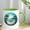 Green, variant on 1pc Tropical Beach Palm Tree & Ocean Wave Coffee Mug - Reusable Hand-Wash Only Cup with Palm Trees & Waves Design, for home, Office, Party Favors, Christmas, Valentine's, Mother's Day Gifts - Novelty