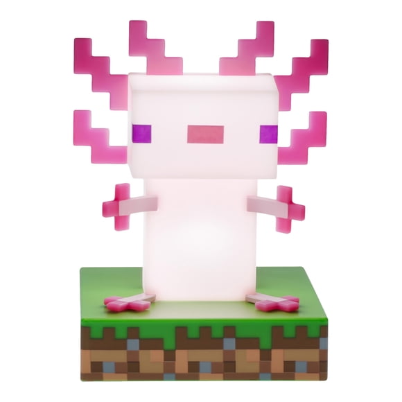 Licencia oficial de Desk Light Paladone Minecraft Axolotl