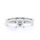 thumbnail image 3 of JeenMata Anillo de Compromiso de Moissanita de Corte Princesa de 1,75 Quilates - Conjunto Nupcial - Anillo Solitario - Anillo Clásico - Oro Blanco de 18 K sobre Plata, 3 of 6