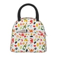 thumbnail image 1 of Balery Crabs Shrimps Bolsa de Almuerzo para Mujeres, Caja de Almuerzo, Bolsa de Almuerzo Pequeña Impermeable, Tote de Almuerzo Reutilizable con Gran Capacidad, 1 of 6