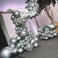 thumbnail image 4 of czcpp-60Pcs Metallic Silver Balloons 5Inch Shiny Chrome Silver Balloon Silver Metallic Party Balloons Small Silver Chrome Helium Balloons for Birthday Engagement Anniversary Wedding Party Decoration, 4 of 4