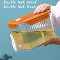 thumbnail image 6 of Small Cold Water Pitcher 2.5L, Plastic Beverage Dispenser for Refrigerator, Compact Jug for Fruit Tea, Lemonade, and Iced Drinks, BPA-Free with Lid, 6 of 9