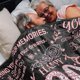 thumbnail image 3 of LHSHID 90th Birthday Gifts for Women Happy 90th Birthday Gift Ideas 90 Year Old Gifts for Wife Mom Grandma Nana Flannel Fleece Soft Throw Blanket for Bed Sofa 40"x50", 3 of 7