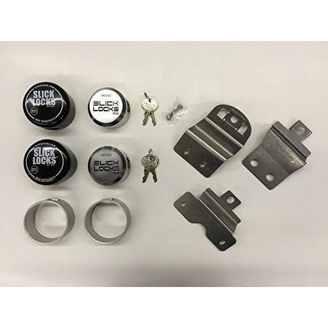 Slick Locks Dodge Ram Promaster Kit Complete with Spinners, Weather covers and Locks