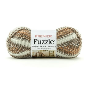 Premier Yarns - Puzzle Yarn - Crossword - 7oz 328yds - 5 Bulky Weight - Acrylic