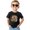 Black, variant on Girls T shirts Short Sleeve Crewneck Solid Color Tops Summer Casual Lightweight T-Shirts for Girls Size 2-3Y
