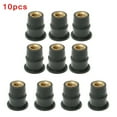 thumbnail image 3 of 10Pcs M5 Rubber Nuts Motorcycle Windscreen Bolts Screws Nut Fastener, 3 of 6