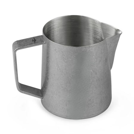 

QHNGJZ Stylish and reliable stainless steel frothing pitcher with distinctive crocodile-shaped spout crafted for flawless frothing in lattes and cappuccinos. Perfect for expert baristas