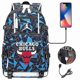 thumbnail image 1 of Large-capacity Basketball Star Collection Usb Schoolbag Stylish Backpack For Teenagers, Students, Men And Women Ideal For Leisure Or Travel, 1 of 1