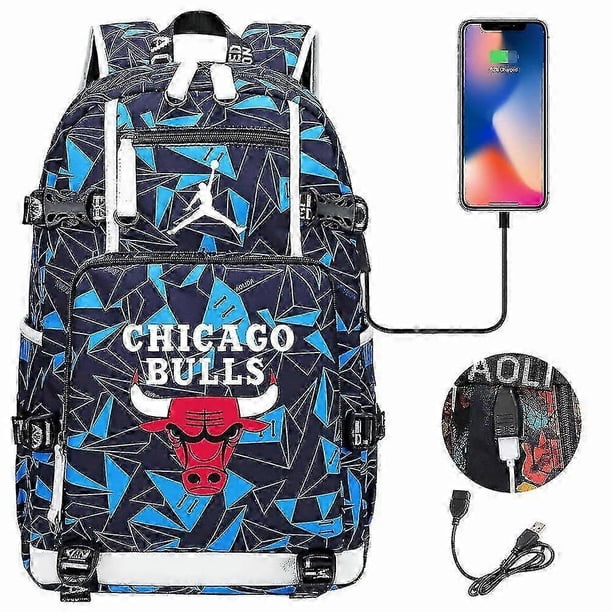 Large-capacity Basketball Star Collection Usb Schoolbag Stylish Backpack For Teenagers, Students, Men And Women Ideal For Leisure Or Travel