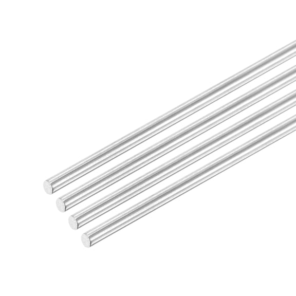4pcs 304 Stainless Steel Round Rods 1.5mm x 240mm for RC DIY Craft Tool