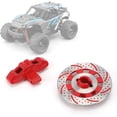 thumbnail image 5 of life 1/7 RC Car Aluminum Alloy Wheel Brake Disc, RC Upgrade Part Fit for TRAXXAS Unlimited Desert Racer UDR, 5 of 5