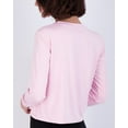 thumbnail image 3 of Real Essentials 5 Pack: Women's Dry Fit Crop Top - Long Sleeve Crew Neck Stretch Athletic Tee (Available in Plus Size), 3 of 7