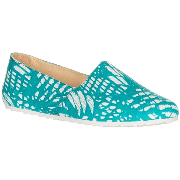 Maison Martin Margiela Women's Canvas Floral Print Flats Slippers Shoes