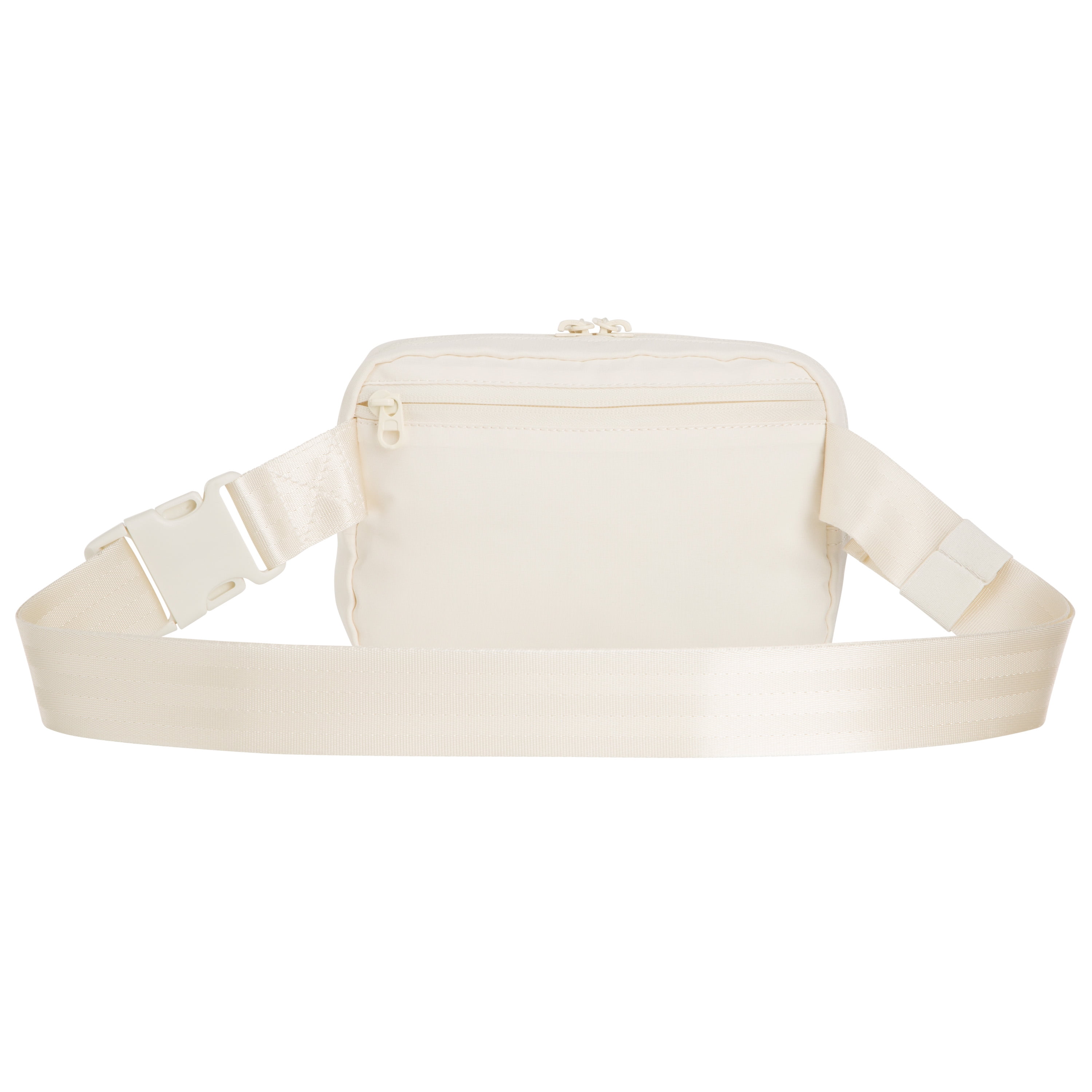 Ozark Trail Waist Pack Fanny Pack, Cream, Polyester, Zipper, Adult, on Waist
