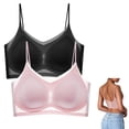 thumbnail image 3 of Lixiuxyad Sports Brawls for Women Women's Front Side Buckle Lace Edge Without Steel Ring Movement Seamless Gathering Adjustment Yoga Sleep Large Bra, 3 of 3