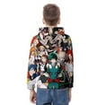 thumbnail image 2 of My Hero Academia Youth Hoodies Boys Girls 3D Printed Sweatshirt Fall Winter Clothes Long Sleeves Pullover Sweater S, 2 of 6