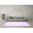 thumbnail image 3 of Ahgly Company Indoor Square Abstract Pink Contemporary Area Rugs, 7' Square, 3 of 4