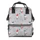 thumbnail image 1 of Disketp Santa with Gifts Mochila de Pañales de Gran Capacidad con Múltiples Bolsillos, Mochila de Viaje Multifuncional para Bebé, Unisex, Moderna y Resistente, 1 of 6