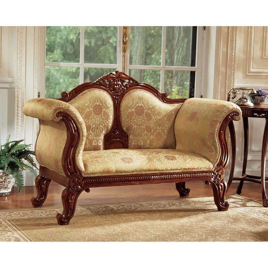 Antique Replica Victorian Sofa - Walmart.com