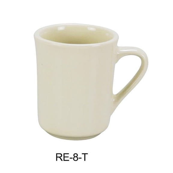 8 oz China Recovery Tierra Mug, American White - 3.65 x 3 in. - Pack of 36